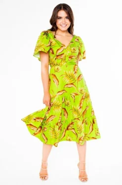 Fashion Diana Dress Palma Midi