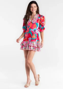 Sale Piper Dress In Trippy Mini
