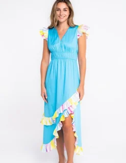 Clearance Willow Dress Ocean Midi