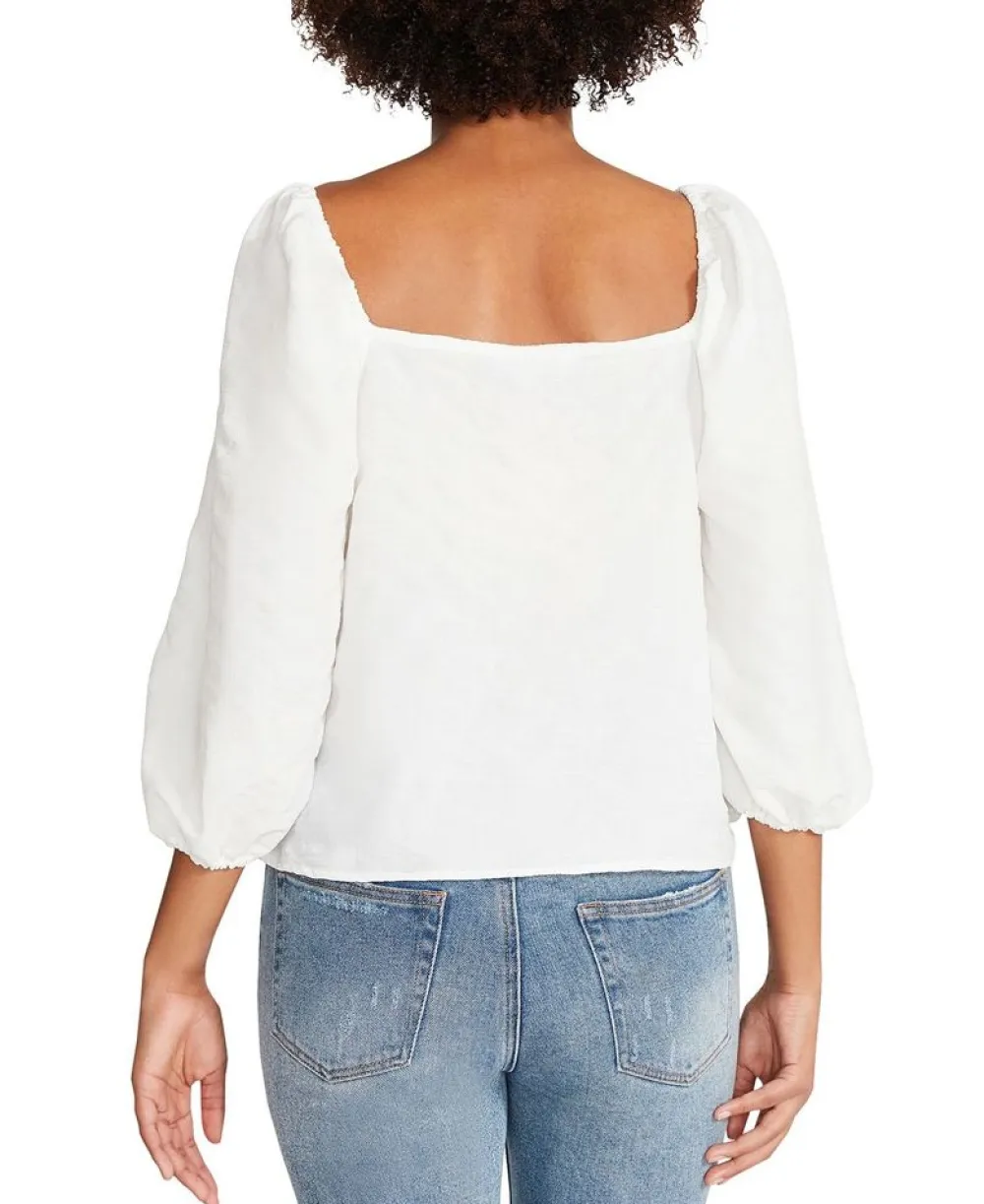 Sale Stevie White Top Blouses