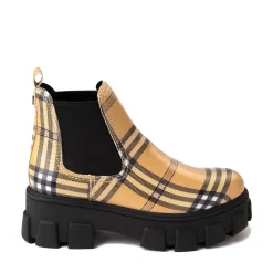 Sale Darielle Yellow Plaid Boot Boot