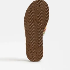 Sale Wallis Platform Slide Rainbow Weave Sandal
