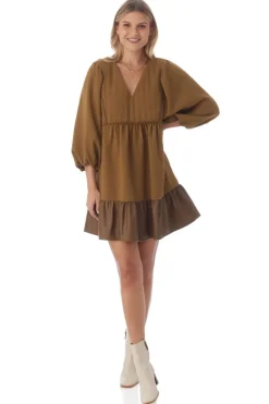 Sale Addison Dress - Sepia Mini