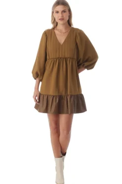 Sale Addison Dress - Sepia Mini