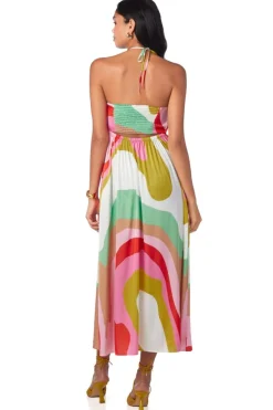 Hot Hill Dress Red Beach Maxi