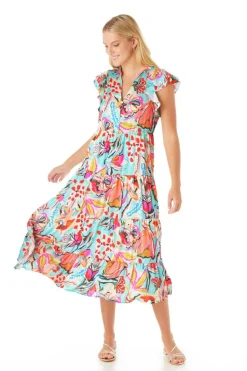 Clearance Kemble Dress Canyon Floral Midi