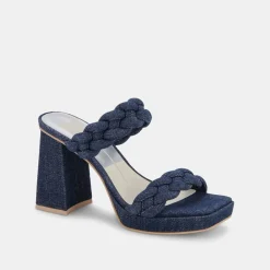 Sale Ashby Indigo Platform Heel