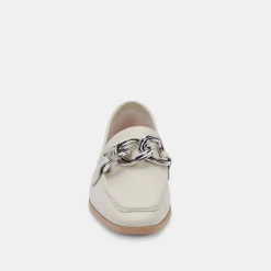 New Crys White Loafer Loafers/Oxfords