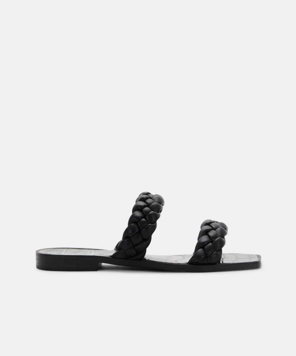 Clearance Indy Graphite Black Stellasandal Sandal