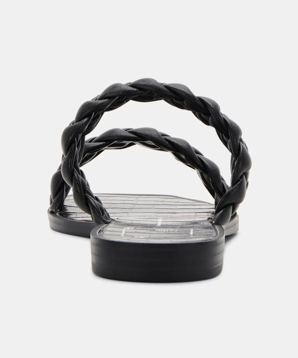 Clearance Indy Graphite Black Stellasandal Sandal