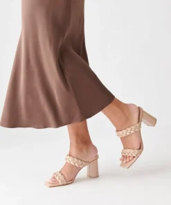 Flash Sale Paily Patent Beige Heel