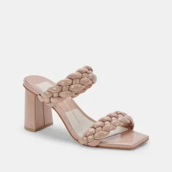 Flash Sale Paily Patent Beige Heel