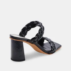 Hot Paily Patent Midnight Heel