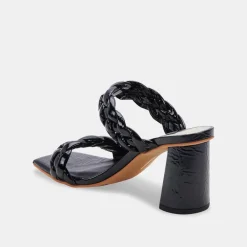Hot Paily Patent Midnight Heel