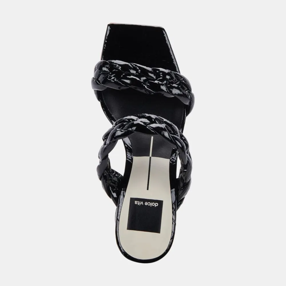 Hot Paily Patent Midnight Heel