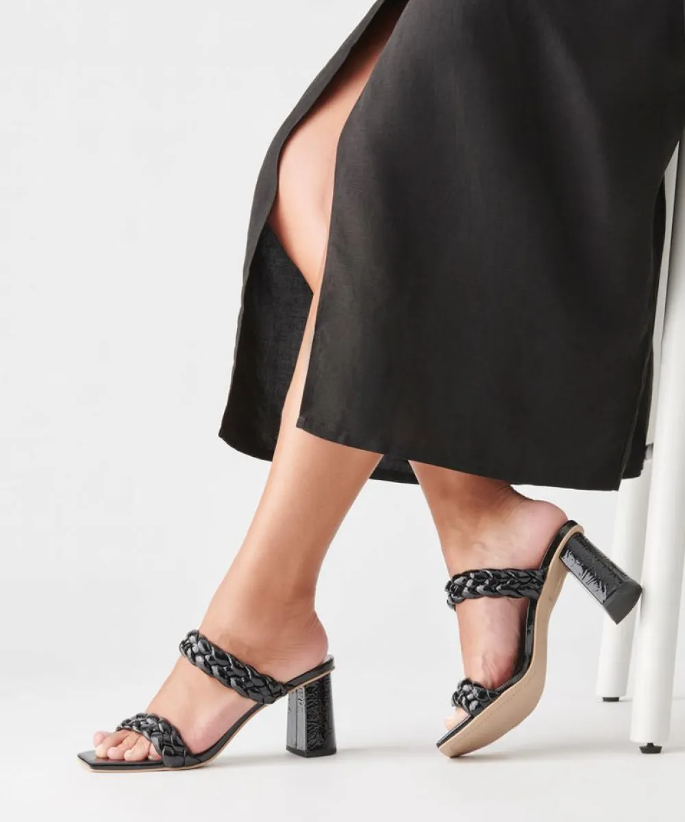 Hot Paily Patent Midnight Heel