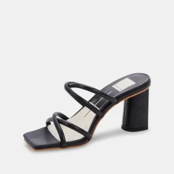 Sale Patsi Black Heel Sandal Heel