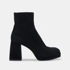 Best Sale Ulyses Black Platform Bootie Boot
