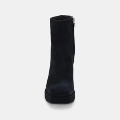 Best Sale Ulyses Black Platform Bootie Boot