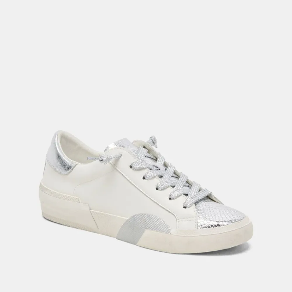 Hot Zina White/Silver Sneaker