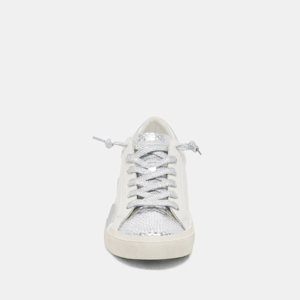 Hot Zina White/Silver Sneaker