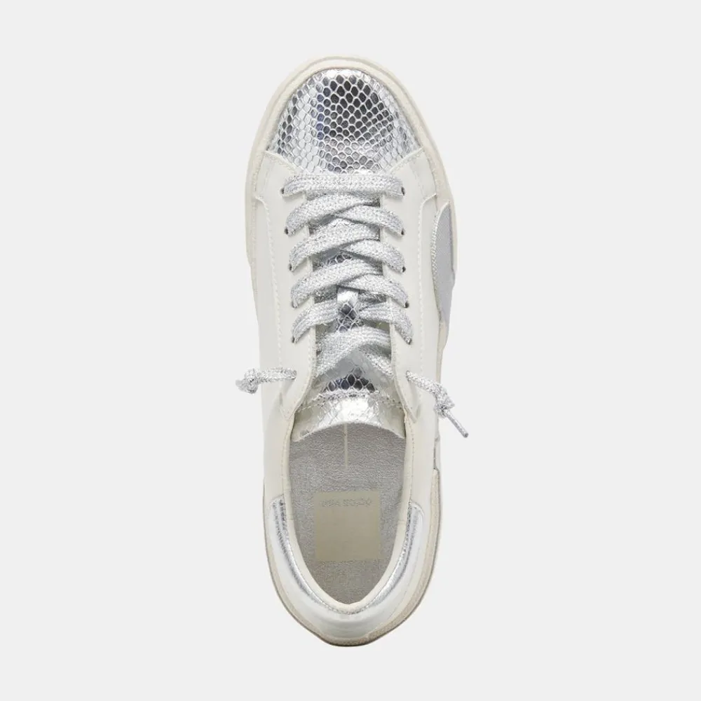 Hot Zina White/Silver Sneaker
