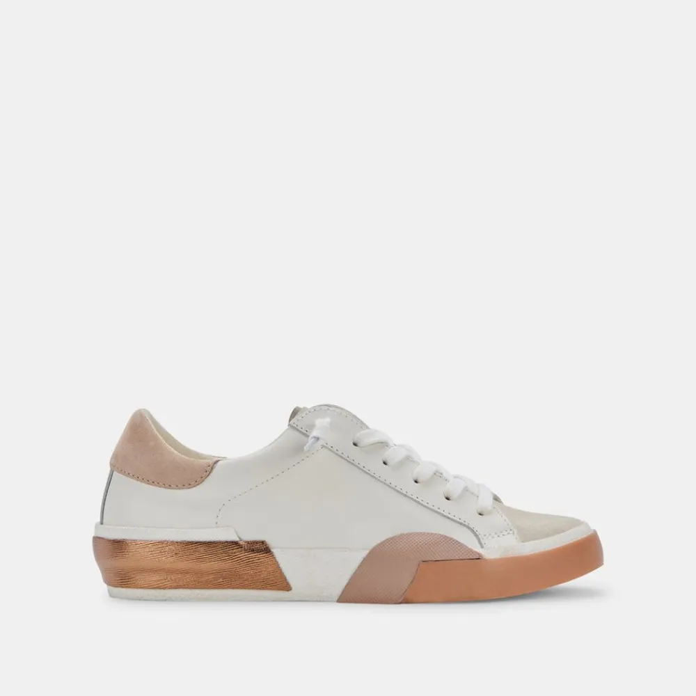 Flash Sale Zina White Tan Sneaker
