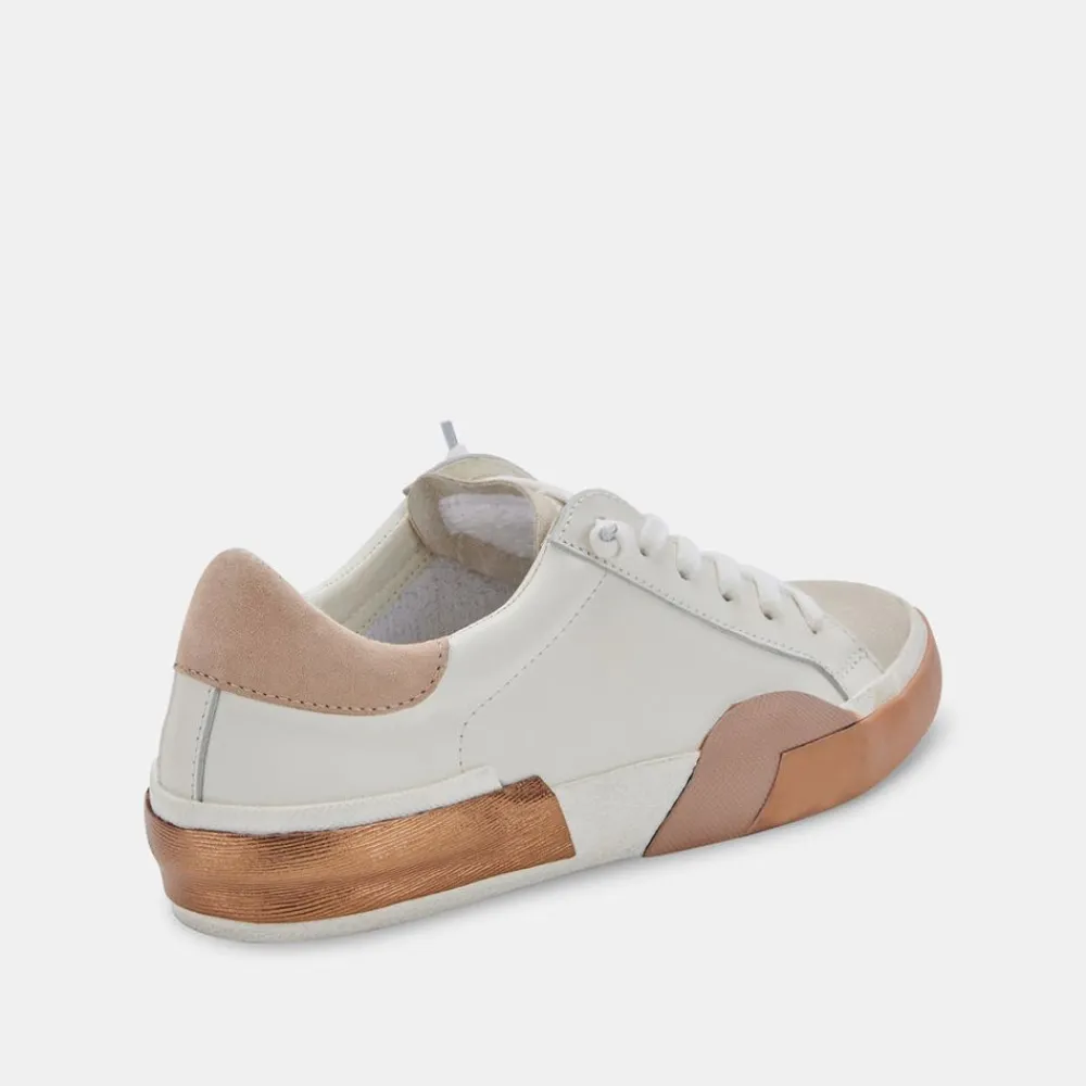 Flash Sale Zina White Tan Sneaker