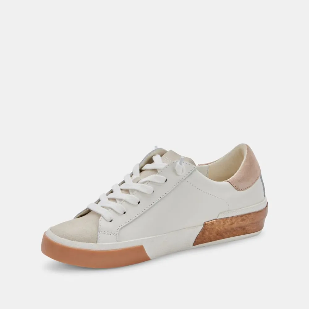 Flash Sale Zina White Tan Sneaker
