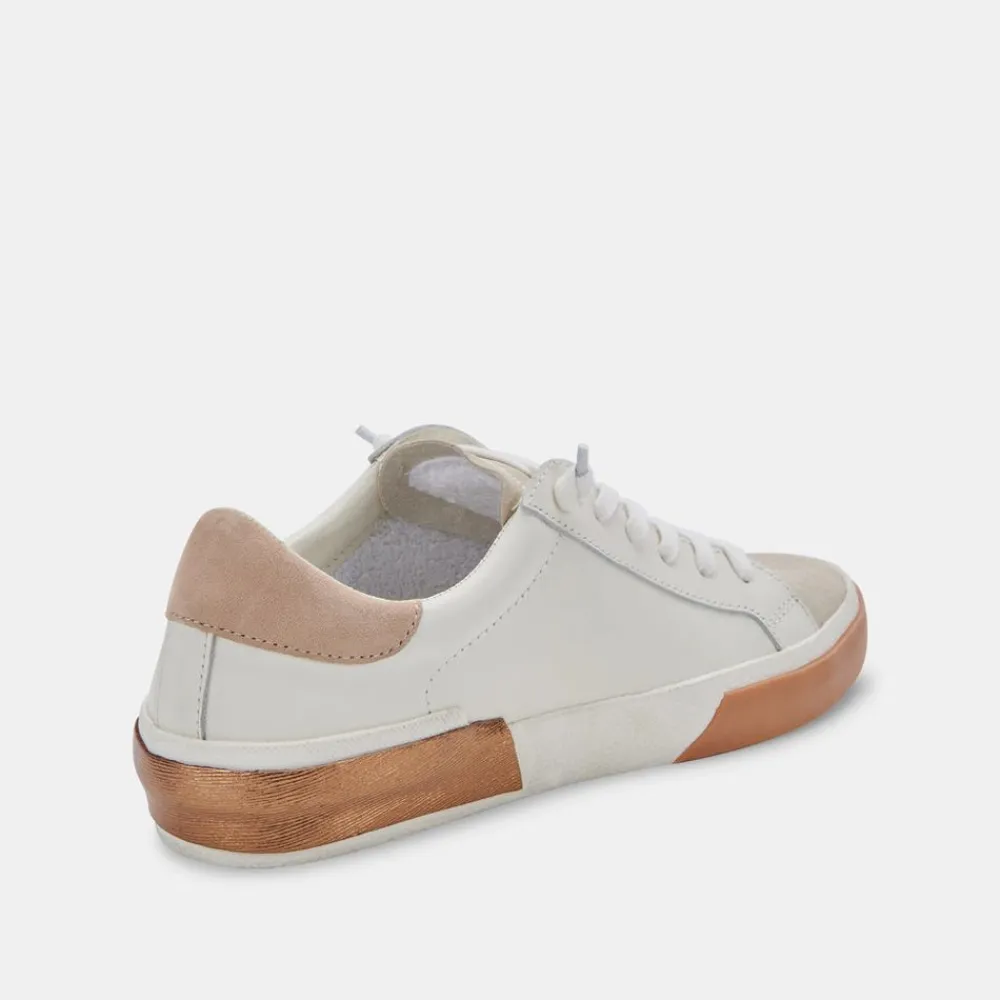 Flash Sale Zina White Tan Sneaker