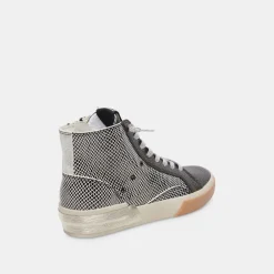 Best Sale Zohara Mercury Leather Sneaker