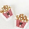Hot Popcorn Earrings Jewelry