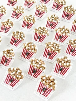 Hot Popcorn Earrings Jewelry