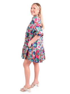 Cheap Frankie Dress Meadowbrook Spot Cheetah Mini