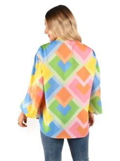 Cheap Lolli Top Geo Blouses