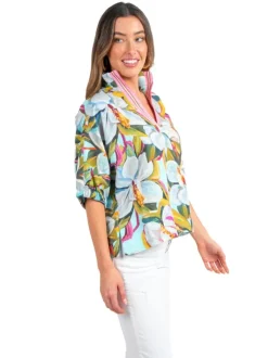 Fashion Poppy Top Magnolia Blouses
