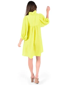 Best Sale Stella Dress Chartreuse Cheetah Mini