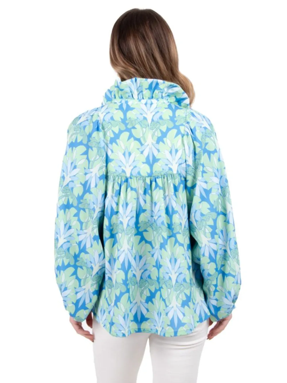 Flash Sale Stella Top Lily Pad Blouses