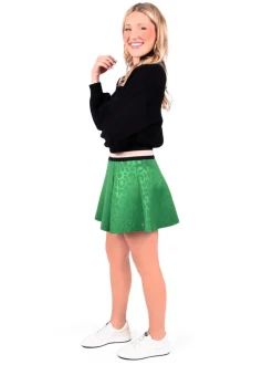 Shop Sydney Skirt Evergreen Cheetah Skirts