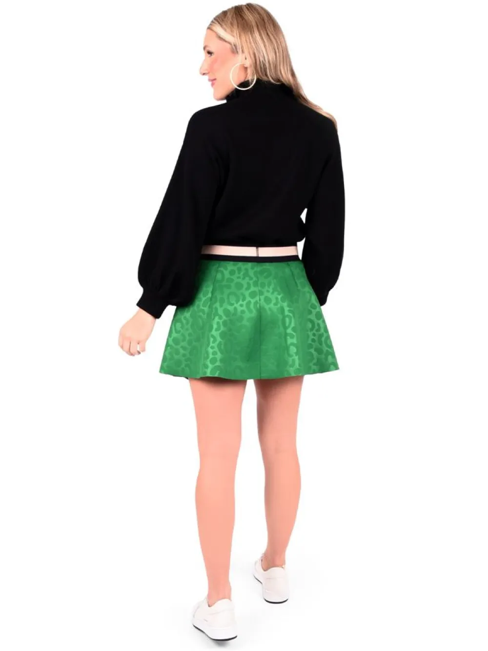 Shop Sydney Skirt Evergreen Cheetah Skirts