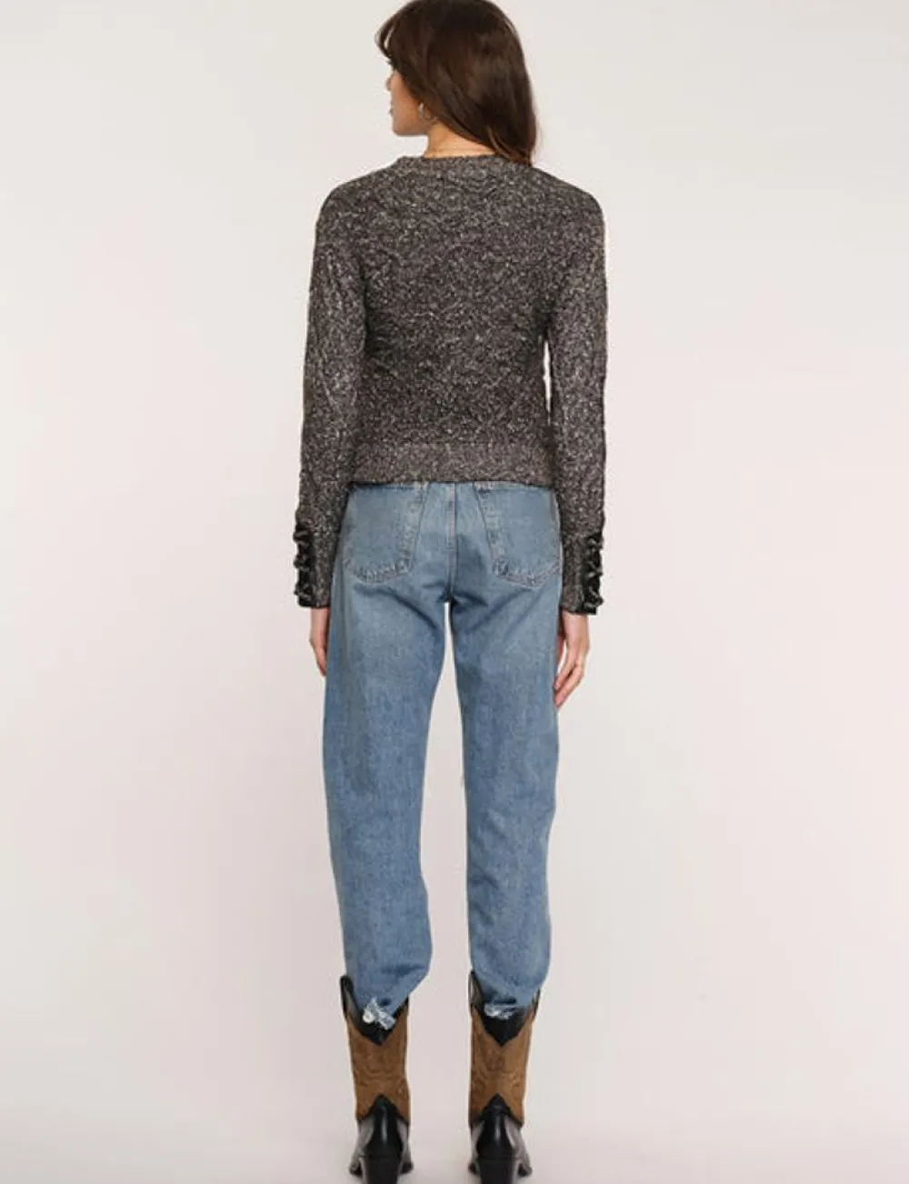 Sale Ethan Sweater In Black Sweaters