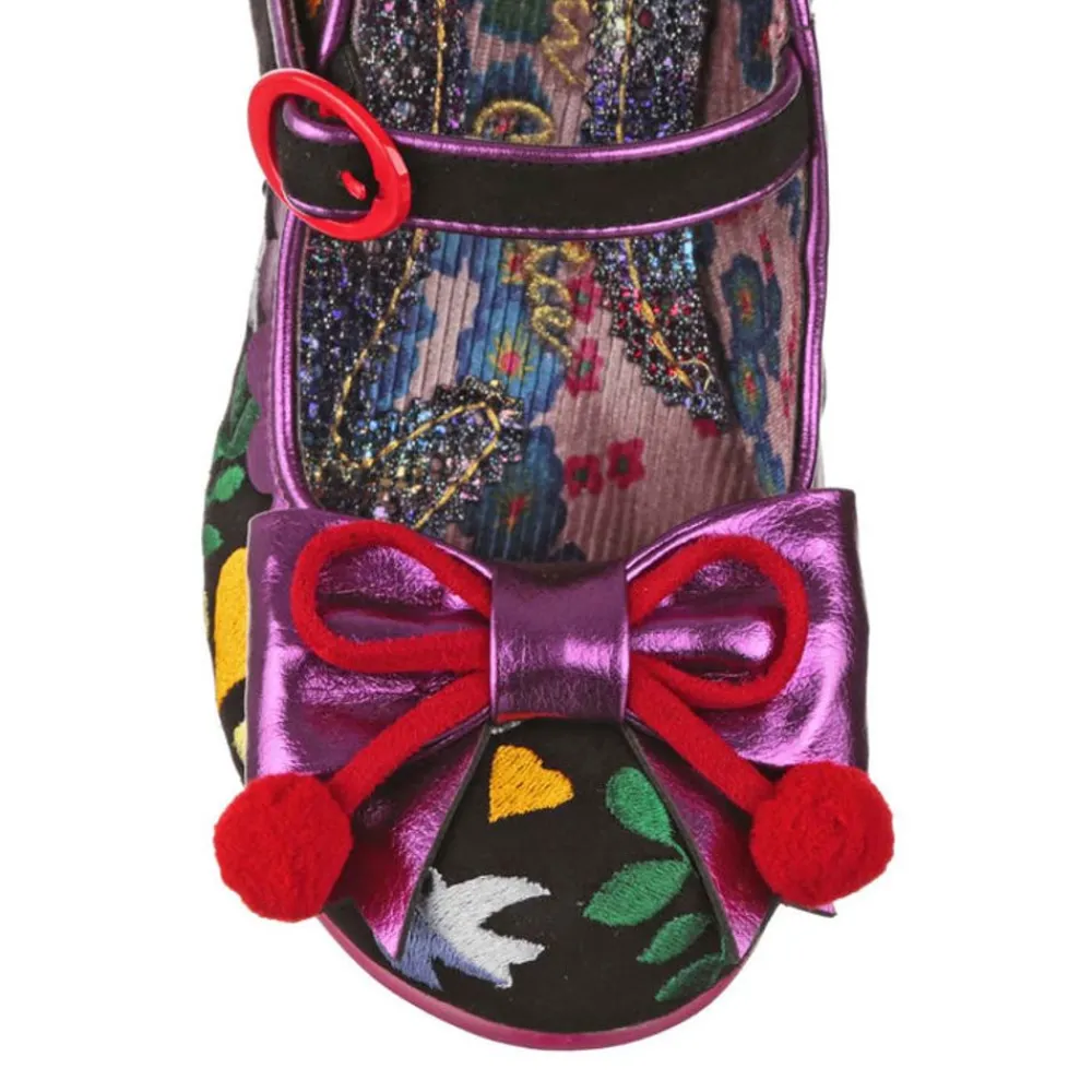 Fashion Birds And Flowers Heel