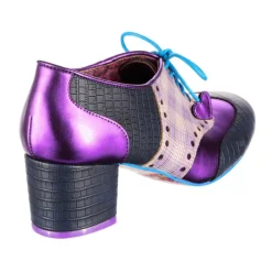 Flash Sale Clara Bow Navy Purple Loafers/Oxfords