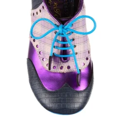Flash Sale Clara Bow Navy Purple Loafers/Oxfords
