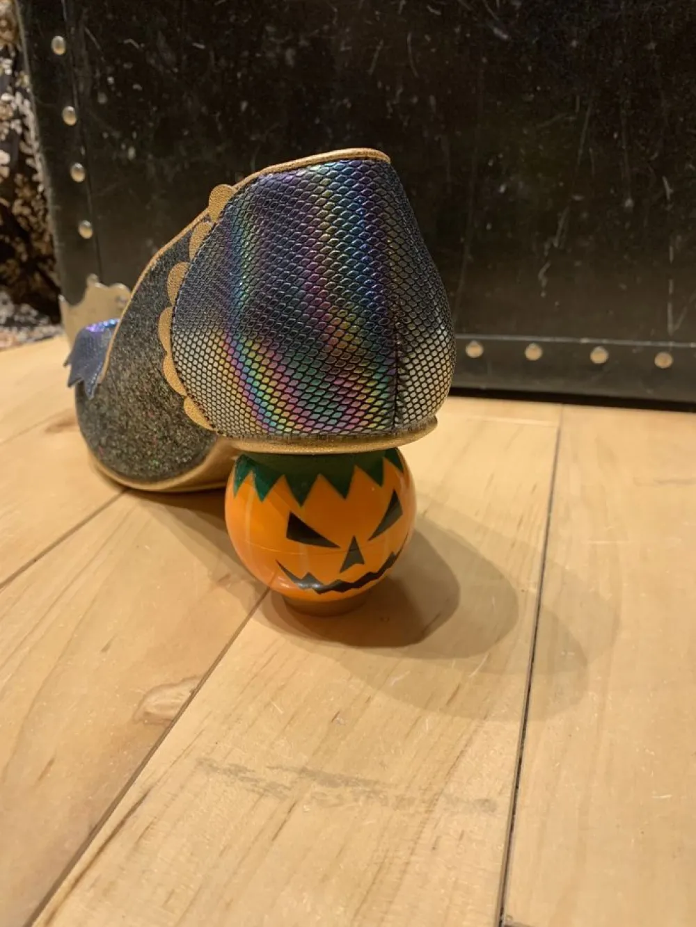 Store Pumpkin Patch Green Heel