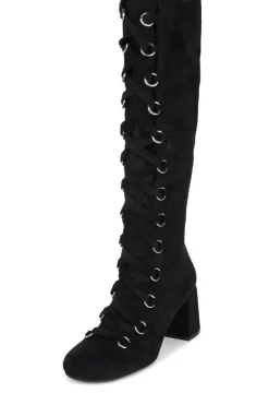 Online Aluma Black Suede Boot
