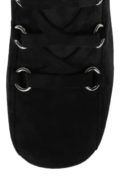 Online Aluma Black Suede Boot