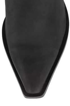 Sale Dagget Black Washed Western Boot Boot