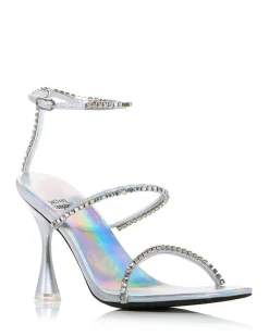 Best Demonica Silver Iridescent Combo Heel