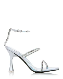 Best Demonica Silver Iridescent Combo Heel